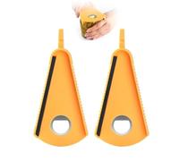 Ouvre-boîte en 2 parties avec anneau de traction, ouvre-boîte manuel, ouvre-bouteille multifonction, ouvre-boîte de cuisine, ouvre-boîte de boisson