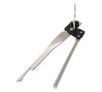 Ouvre-boîte en acier inoxydable avec roue dentée manuelle | Assemblage de roue de coupe dentée, construction en acier inoxydable, design dédié pour ouvrir les boîtes à la main