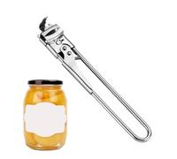 Ouvre-boîte en acier inoxydable | Gadgets lisses réglables - Ouvre-boîte manuel en acier inoxydable pour personnes âgées | pour comptoir de soda, appartement, pots, maison, plage, armoire, bière