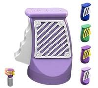Ouvre-boîte imprimée en 3D, ouvreur de soda et de bière sans effort sans effort, ou outil réutilisable des boîtes de boisson, ouvre-onglet de traction facile à poil (Light Purple)