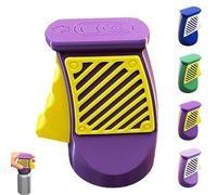 Ouvre-boîte imprimée en 3D, ouvreur de soda et de bière sans effort sans effort, ou outil réutilisable des boîtes de boisson, ouvre-onglet de traction facile à poil (Purple)
