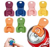 Ouvre-boîte manuel avec fonction couvercle, ouvre-boîte universel pour toutes les boîtes standard, facile à utiliser pour les enfants et les personnes âgées (modèle 2025)