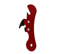 Ouvre-boîte manuel en acier inoxydable - Confortable - Bonne prise en main - Ouvre-boîtes en étain - Outils pour conserver/bière - 9,8 x 2 cm - Ouvre-boîte manuel en métal