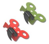 Ouvre-boîte manuel papillon Fackelmann Vert,Noir,Rouge G