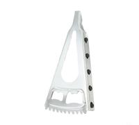 Ouvre-boîte multifonction en acier inoxydable - Ouvre-bocal ergonomique pour mains faibles et arthrite, lève-couvercle antidérapant 2,5 à 4 cm, ustensile de cuisine portable pour camping et voyages