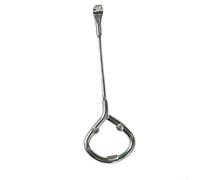 Ouvre-boîte multifonction et décapsuleur pour seaux, retrait d'écran et bouteilles de bière - Acier inoxydable, 11,2 x 3,7 cm, argent, lot de 2 ou 4 (2 pièces)