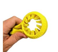 Ouvre-boîte multifonction réglable en silicone, design intérieur nervuré antidérapant, poche portable avec boucle de suspension, couvercle universel multi-tailles clip 4