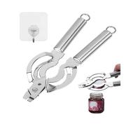 Ouvre-boîte, ouvre-bocal, pince, ouvre-bocal universel, décapsuleur multifonction, acier inoxydable,