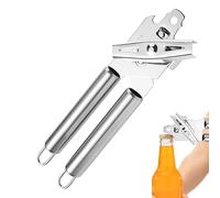 Ouvre-Boîte | Ouvre-Bocal Robuste Manuel en Acier Inoxydable pour Bocaux Conserves et Couvercles,Ouvre-Boîte Robuste | pour Cuisine Maison Restaurant Camping BBQ