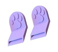 Ouvre-boîte portatif pour aliments pour animaux de compagnie, 2 pièces, pour couvercle serré, Compact, manuel, outil de levage d ' onglets, cuisine, ouvre-boîte essentiel pour animaux de compagnie en