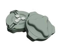 Ouvre-boîtes manuel multifonction avec aimants intégrés, ouvre-bière, économiseur de main-d'œuvre, outil d'ouverture de couvercle de bocal (vert)