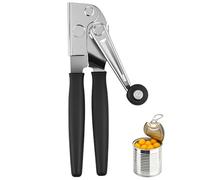 Ouvre-boîtes pour personnes âgées | Rotation à 360 degrés acier inoxydable Ouverture lisse, ouvre-bouteille pour personnes âgées | Pour comptoir de bière, soda, appartement, pique-nique, armoire