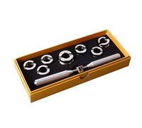 Ouvre-boîtier Arrière de Montre, Outil Facile à Utiliser en Métal pour Horloger (5537-7 Avec manche long)