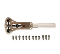 Ouvre-boîtier pour montres - VELLEMAN - Universel - 4 jeux - Étanche - 3 embouts interchangeables