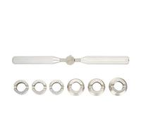Ouvre-boîtiers professionnels pour montres - Kit d'outils d'ouverture de boîtier, outil d'ouverture de montre, ensemble d'outils de montre, matrices, ouvre-dos pour le fond de boîtier de montre Rolex