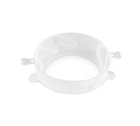 Ouvre-bouche en caoutchouc avec poignée en forme de L et support d'éjecteur de salive, écarteur de bouche en caoutchouc