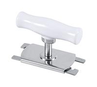 Ouvre-bouchon de bouteille en verre en acier inoxydable, antidérapant, outil de capsulage à vis torsadée, économie de travail, nouveau, 1 pièce