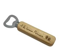 Ouvre bouteille, "A la tienne Parrain" idée cadeau, anniversaire, fête, Noël, bière, original, marraine, baptème, demande, frère, tonton