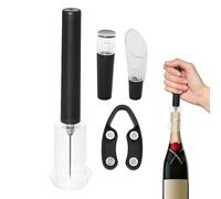 Ouvre-bouteille à pompe à air - Tire-bouchon à aiguille avec pompe à main, ouvre-vin pratique avec fonction de ventilation, portable et léger | Débouchage propre avec un minimum d'effort pour les célé