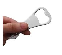 Ouvre-bouteille de bar Ouvre-bouteilles portables avec sourire - Outil compact en acier inoxydable, accessoire de boisson léger et durable | Ouvre-bouteille facile à saisir, outil de barman pratique p