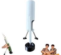 Ouvre-bouteille De Bière Au Design Mortier, Éjection Automatique Du Bouchon Couronne Avec Mécanisme Poussée, Amusant Et Mains Libres(B1)