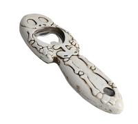 Ouvre-bouteille de bière crânienne-Ouvrir Porte-clés En Résine Lourde Plate-Ouvrir Durable Et Élégant Pour Les Pères, Copains-Cadeau Pour Les Hommes Qui Aiment La Bière Portable Et Facile