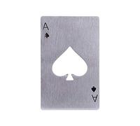 Ouvre-bouteille De Bière De Carte De Poker, Ouvre-boîte De Soda En Acier Inoxydable de la Taille D'une Carte De Crédit Pour les Cadeaux De Demoiselle D'honneur De Mariage, le Camping Et les Voyages, L