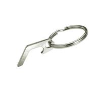 Ouvre-bouteille de bière de poche en alliage multifonction petit porte-clés gadget portable pendentif avec porte-clés bouteille de bière