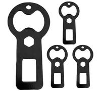 Ouvre-bouteille de bière,Porte-Clés Multifonctionnel Compact - Ouvre-Boîtes et Décapsuleur pour Clés de Voiture - Pour Adultes Conduite Voyage Cuisine Fête Camping Plage Randonnée Bagages Sacs à Dos