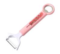 Ouvre-Bouteille De Bière,Tire-Bouchon Ergonomique pour Vin et Bouchons - Économe et Épluche-Légumes,Pour Voyage Camping Fêtes Barbecue Pique-Nique Hommes Femmes Adultes Ados Seniors