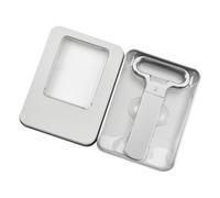 Ouvre-bouteille de vin portable en alliage de zinc Pompe à liège Outil de vis en liège 2 embouts Extracteur de vin en alliage de zinc durable Outil d'extraction de bouchons