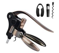 Ouvre bouteille de vin professionnel Tire-bouchon manuel Tire-bouchon avec pompe à levier ergonomique en spirale Style lapin