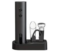 Ouvre-bouteille de vin rouge électrique, avec un design portable et compact, 4,5 x 18,5 cm, ouvre-bouteille portable de voyage avec pompe à pression d'air, ouvre-bouteille, retrait du bouchon sans eff