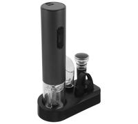 Ouvre-bouteille Électrique pour Vin, sans Fil, Rechargeable, Silencieux | Base Chargeur, Poignée Ergonomique, pour Goulots Standards et Bouteilles en Verre, Verseur Aérateur et Bouchon