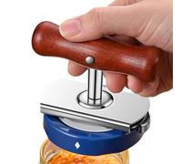 Ouvre-bouteille en Acier Inoxydable | Poignée En Bois Robuste Et Réglable Portative | Ouvre-Bière De Barman Et Cadeaux De Fête | pour Amoureux Familles Amis Passionnés Débutants Femmes et Hommes