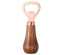 Ouvre-bouteille en bois portable - Remover de poignée en bois , ouvreur de boisson multifonctionnel | Ouvreur de bière en acier inoxydable compact pour cuisine, bar de la maison, ristor