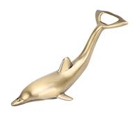 Ouvre-bouteille en forme de dauphin, ouvre-boîte rouillé, tire-bouchon en alliage de zinc exquis avec poignée antidérapante, ouvre-bouteille de vin de petite taille pour la