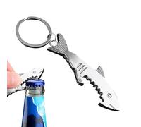 Ouvre-bouteille en forme de requin, tire-bouchon ouvre-bouteille de bière requin porte-clés | Outil créatif d'ouverture de bière - Porte-clés et porte-clés robustes pour hommes pour un transport quoti