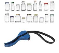 Ouvre-bouteille et pot réglable pour les mains faibles, élastiques en caoutchouc, ouvre-bocal à levier, ouvre-boîte polyvalent avec poignée confortable pour les personnes âgées (36 x 25 m/14.2x9.8in)