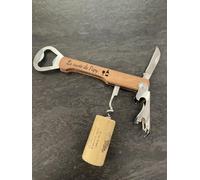 Ouvre bouteille, limonadier, tire bouchon La cuvée de Papy idée cadeau, papy, grand père, anniversaire, fête, Noël, papi, vin