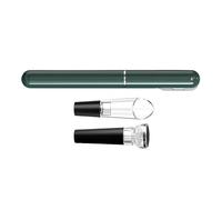 Ouvre-bouteille manuel avec joint de conservation et bec verseur. Approche avancée sous pression pour un retrait simple du liège Structure de conservation du vin