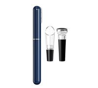 Ouvre-bouteille manuel avec joint de conservation et bec verseur. Approche avancée sous pression pour un retrait simple du liège Structure de conservation du vin