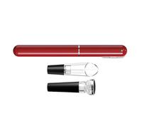 Ouvre-bouteille manuel avec joint de conservation et bec verseur. Approche avancée sous pression pour un retrait simple du liège Structure de conservation du vin