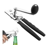 Ouvre-bouteille manuel, ouvre-bouteille portable | Ouvre-boîte de cuisine à manivelle,Ustensile de cuisine, Ouvre-boîte en acier inoxydable pour domestique, poignée confortable