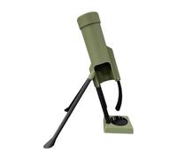 Ouvre-bouteille Mortier avec Éjection Automatique du Bouchon, Décapsuleur Amusant Sans les Mains pour Bar à Domicile, Fête, Homme (Beige) (Vert)