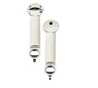 Ouvre-bouteille multifonctionnel rétractable avec couvercle ajustable, en acier inoxydable, for canettes de vin et bière. Accessoire cuisine(White-6PCS)