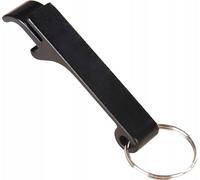 Ouvre-bouteille Porte-clés universel Aluminium noir classique