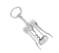 Ouvre-bouteille Tire-bouchon En Acier Inoxydable De Type Aile Rouge(1PC and Cover)