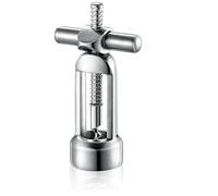 Ouvre-bouteille tire-bouchon vintage créatif en acier inoxydable 304, avec mécanisme à levier, for ustensiles de cuisine et bar rouges