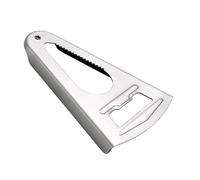 Ouvre-bouteille Triangulaire en Acier Inoxydable, Ouvre-bouteilles, Argenté | Pince Ouvre Bocal, Design Simple et Drôle, Usage Bar et Rassemblement, Effet Décoratif, Gain